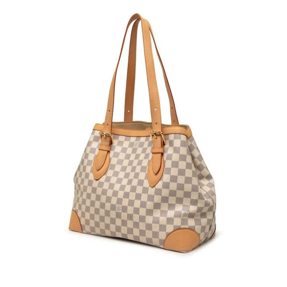 Louis Vuitton Damier Azur Hamstead MM Tote